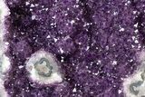 Sparkly, Deep Purple Amethyst Geode - Artigas, Uruguay #227747-3